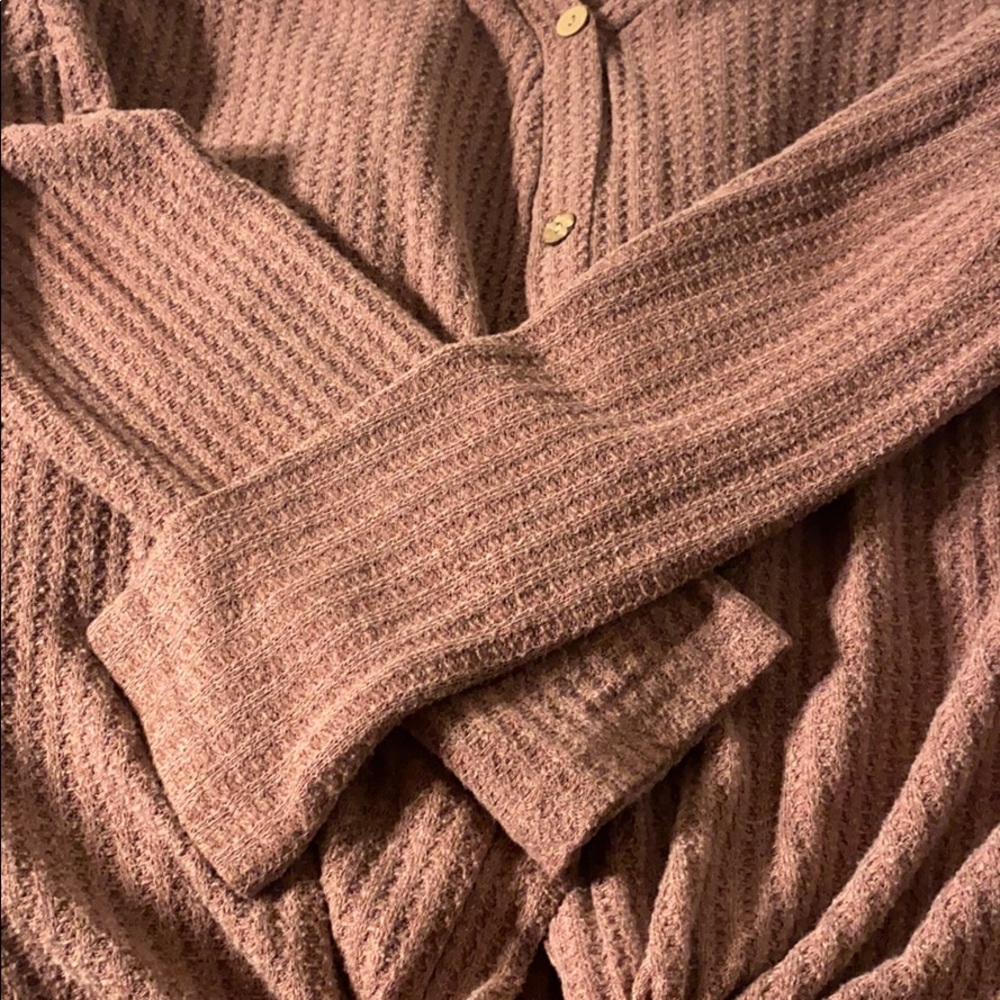 Button down tie sweater - Picture 4 of 4